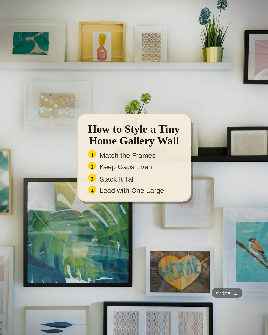 Home101’s gallery wall guide